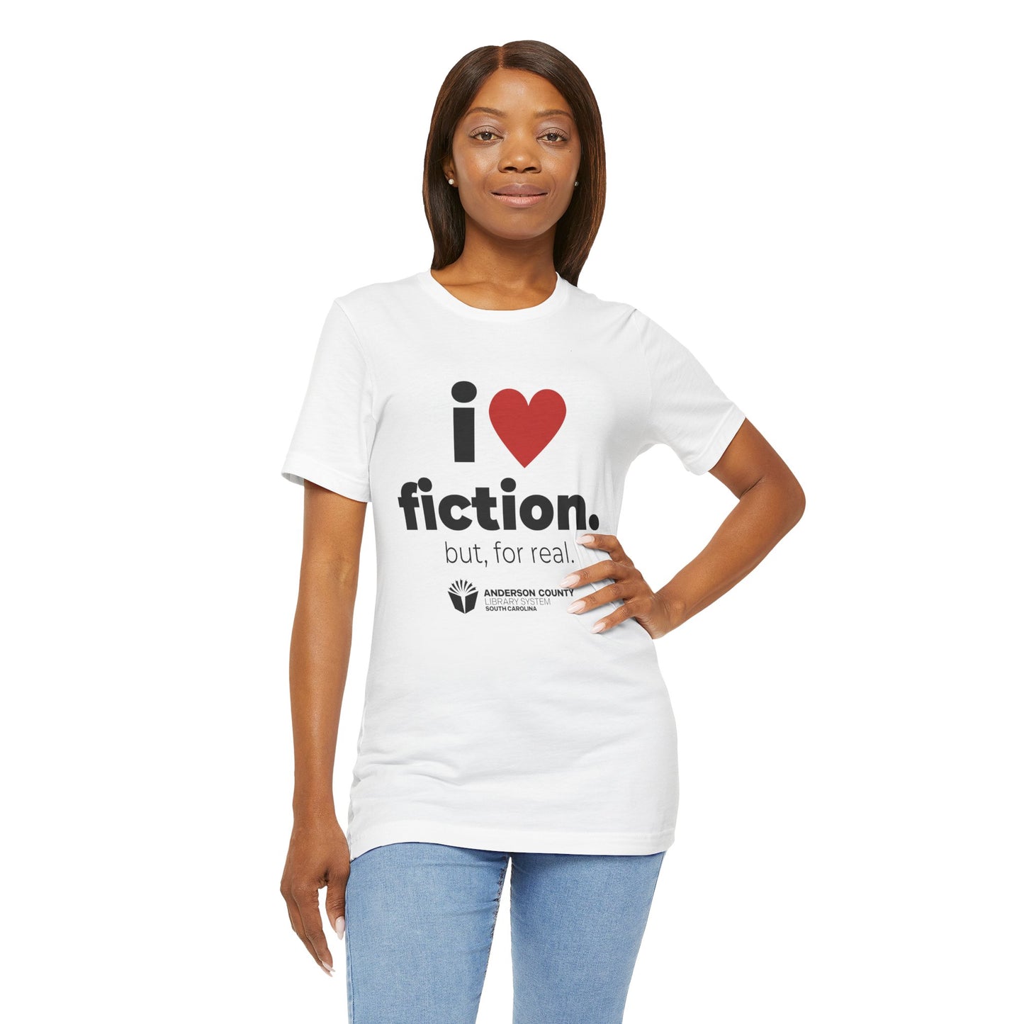 Unisex Softstyle T-Shirt: I Heart Fiction