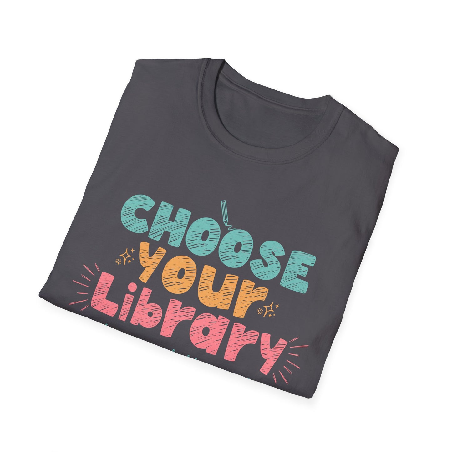 Unisex Softstyle T-Shirt: Choose Your Library