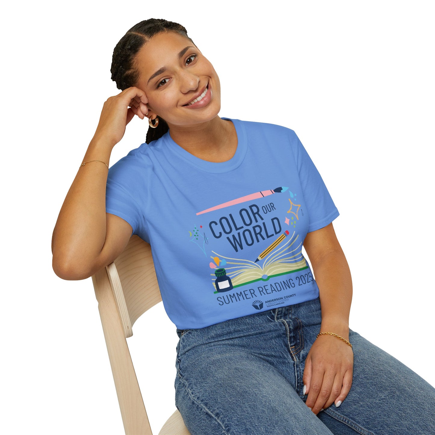 Summer Reading T-Shirt: Color Our World