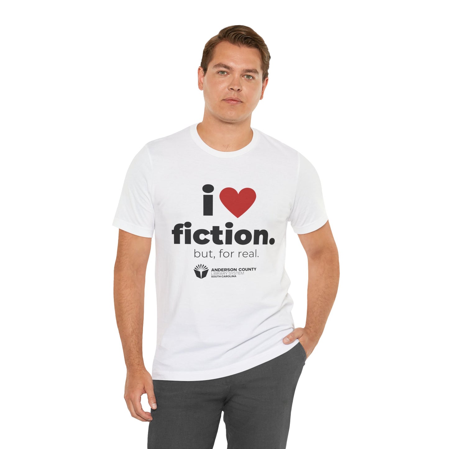 Unisex Softstyle T-Shirt: I Heart Fiction