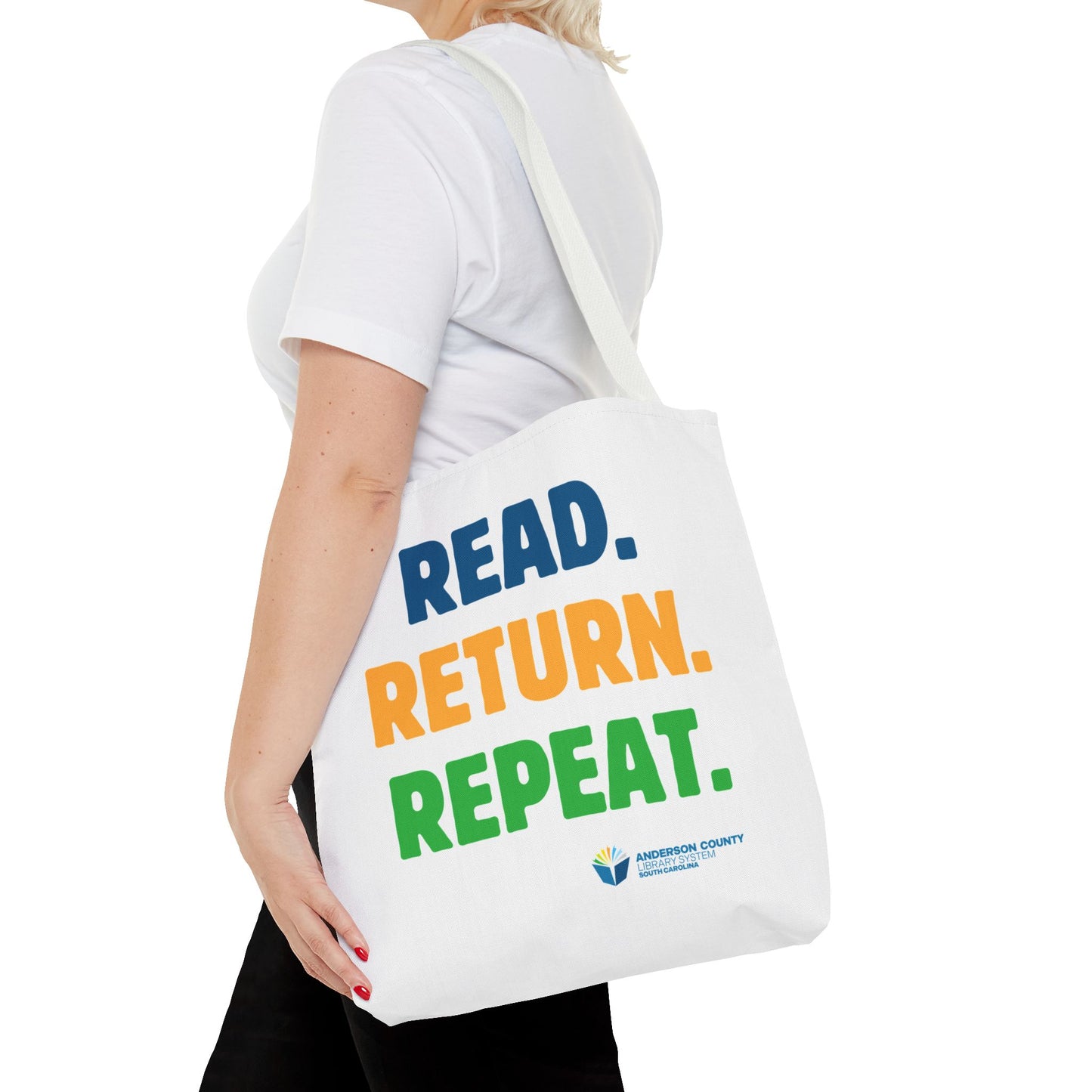 Library Tote Bag - Read Return Repeat