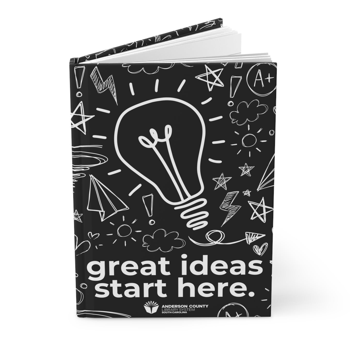 Blank Journal: Great Ideas Start Here