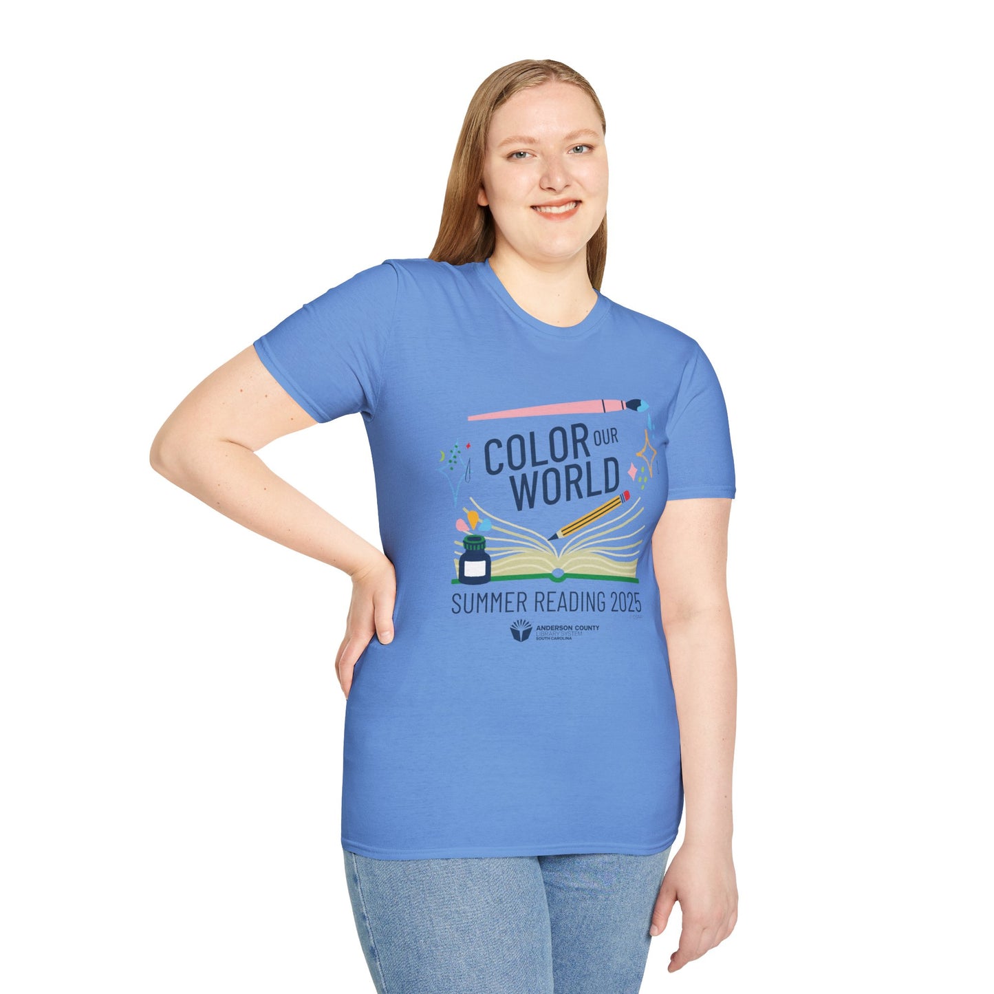 Summer Reading T-Shirt: Color Our World