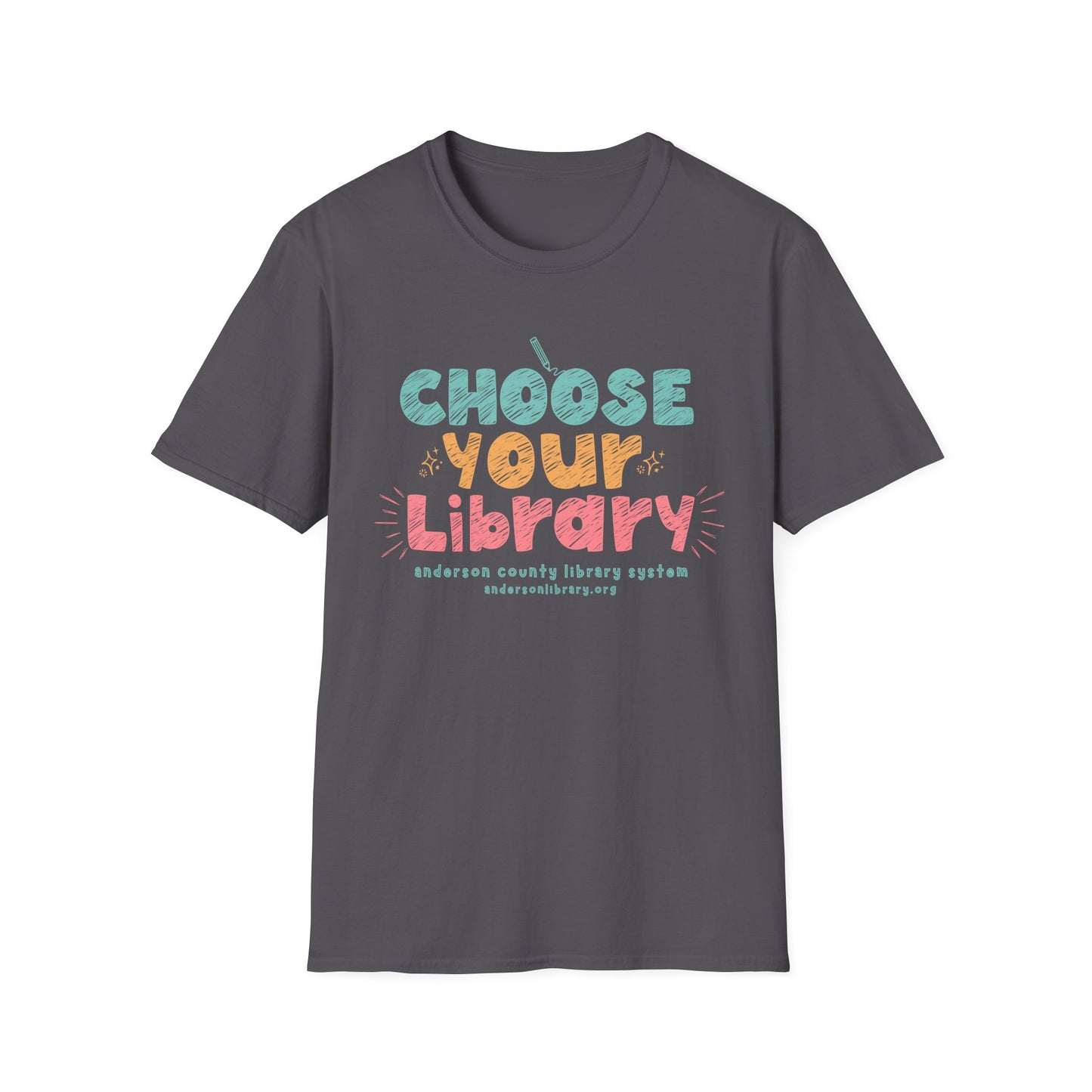 Unisex Softstyle T-Shirt: Choose Your Library