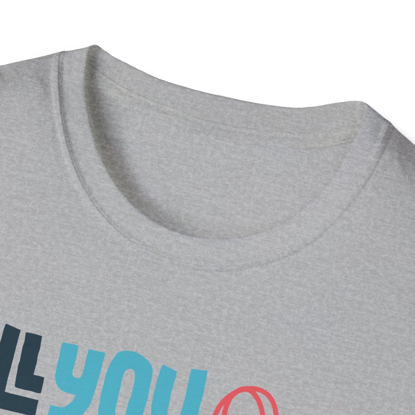 Unisex Softstyle T-Shirt: All You Need Is Love, And A Library Card