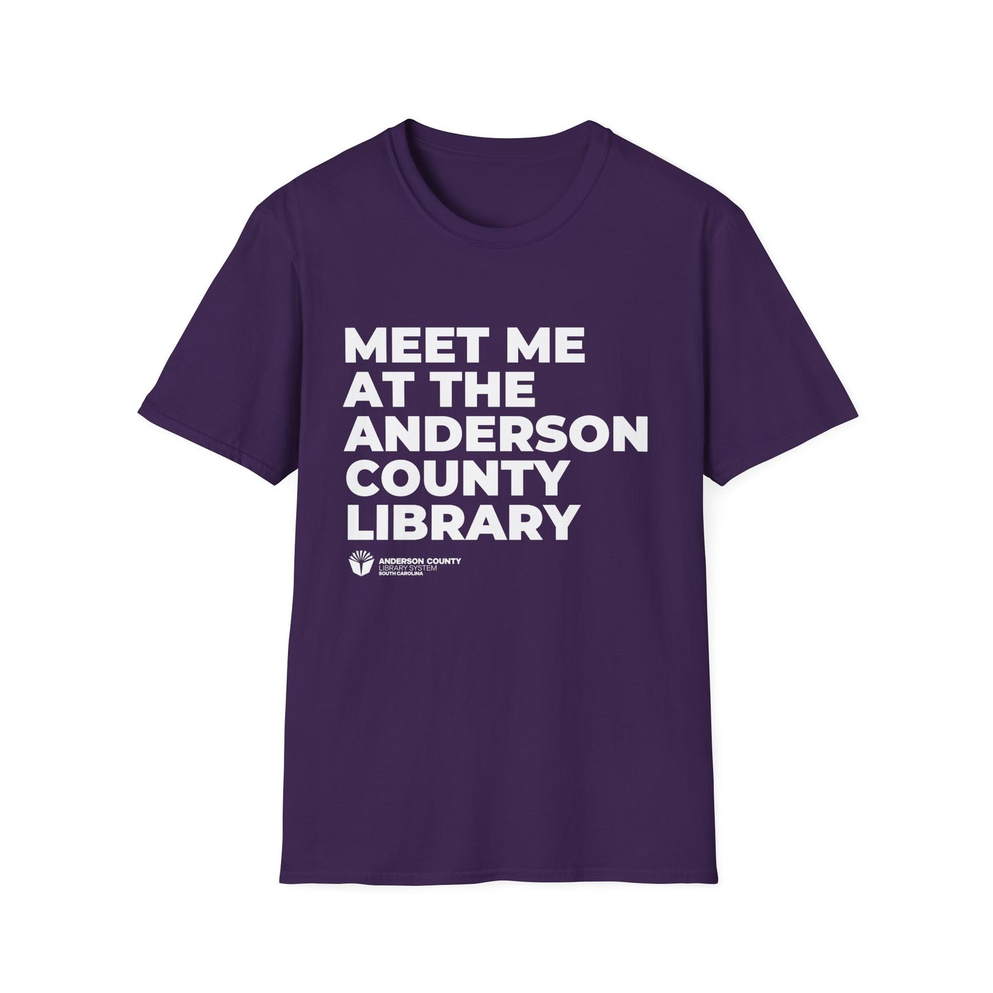 Unisex Softstyle T-Shirt: Meet Me at the Library