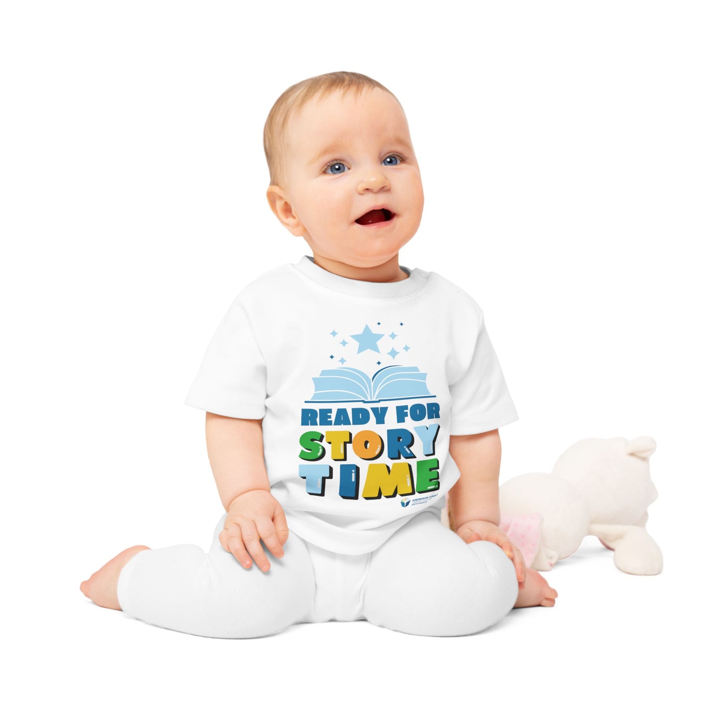 Baby and Toddler Tee: Ready for Storytime