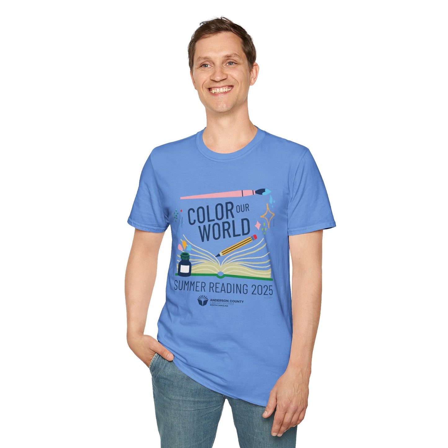 Summer Reading T-Shirt: Color Our World