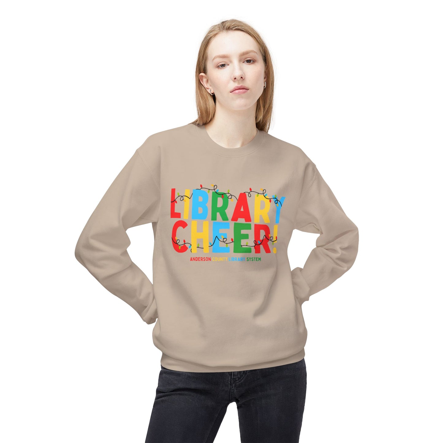 Sweatshirt: Library Cheer!