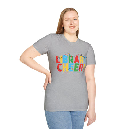 Unisex Softstyle T-Shirt: Library Cheer!