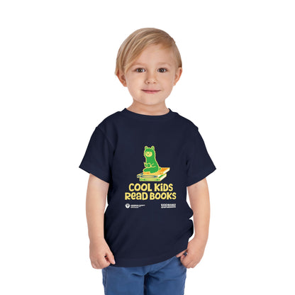 Copy of Copy of Toddler Short Sleeve Tee : Books are magic 1,000 Books Before Kindergarten