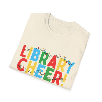 Unisex Softstyle T-Shirt: Library Cheer!