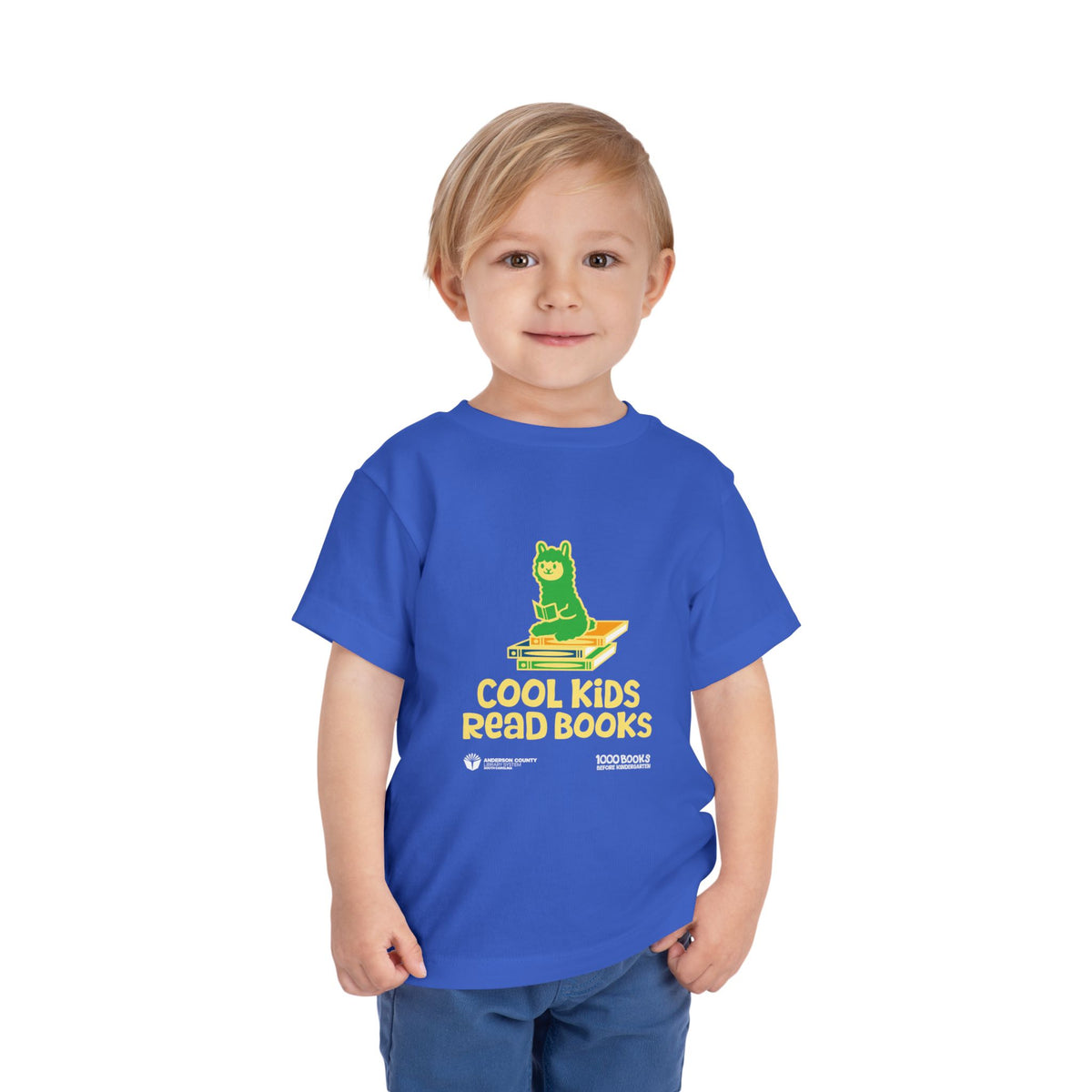 Copy of Copy of Toddler Short Sleeve Tee : Books are magic 1,000 Books Before Kindergarten