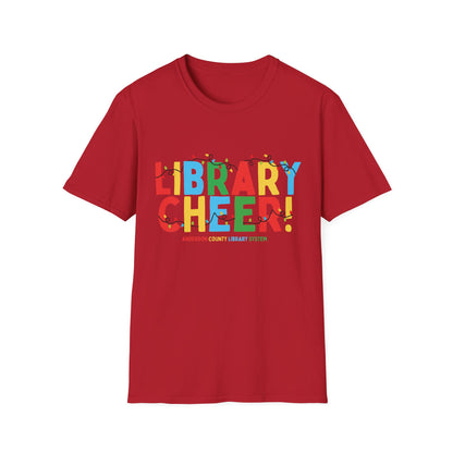 Unisex Softstyle T-Shirt: Library Cheer!