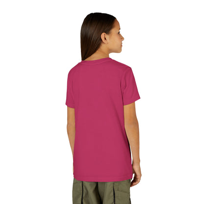 Youth Short Sleeve Tee : Bookworm At Heart 1,000 Books Before Kindergarten