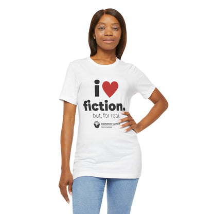 Unisex Softstyle T-Shirt: I Heart Fiction