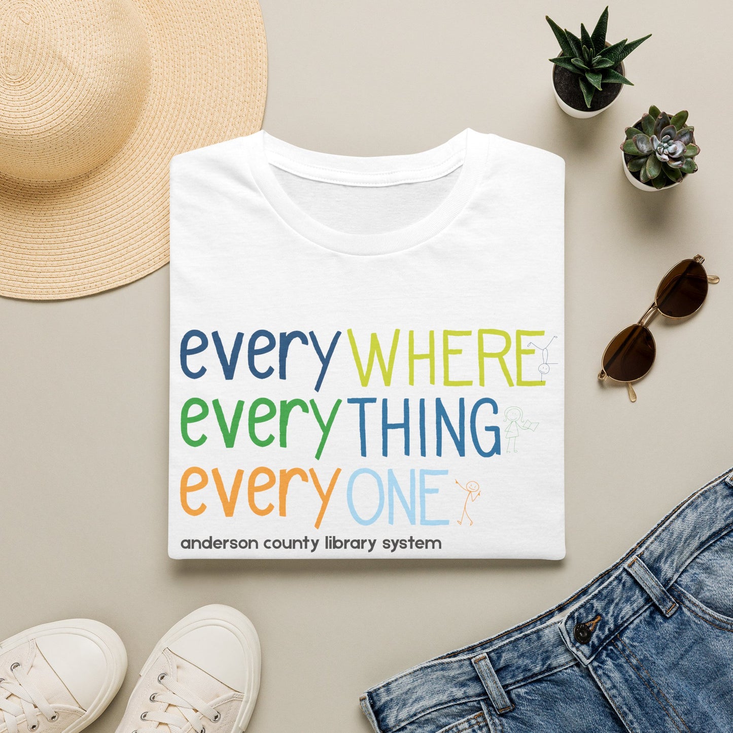 Unisex Softstyle T-Shirt: Everywhere, Everything, Everyone