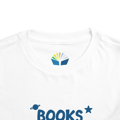 Toddler Short Sleeve Tee : Books are magic 1,000 Books Before Kindergarten