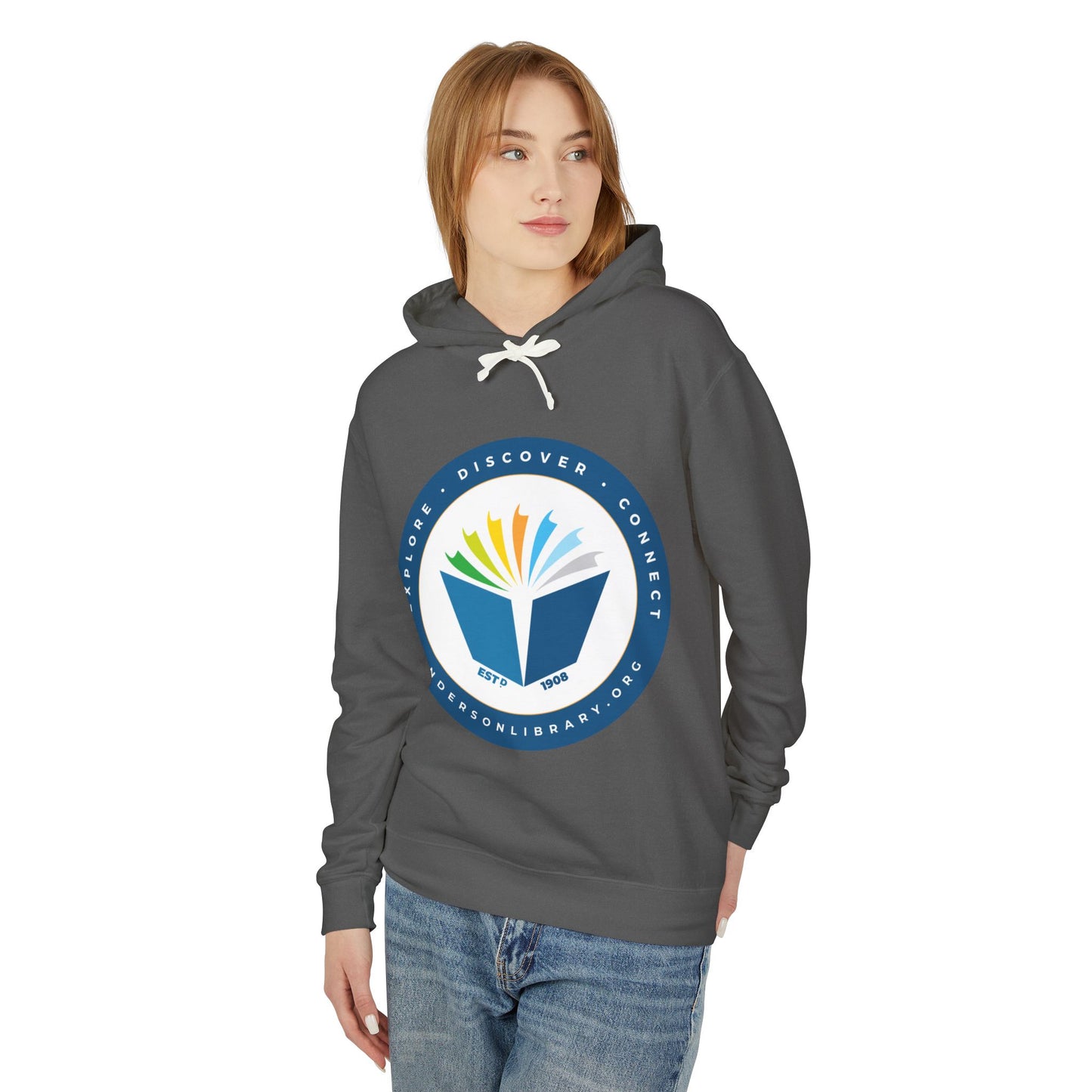 Hoodie: Library Circle Logo