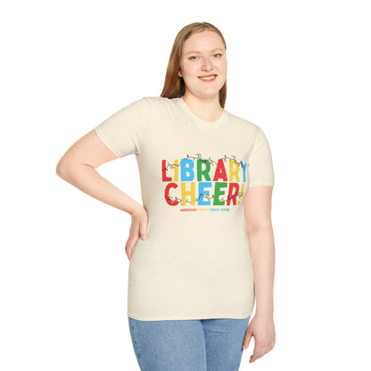 Unisex Softstyle T-Shirt: Library Cheer!