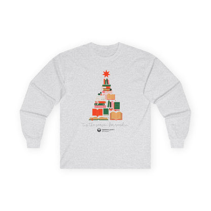Long Sleeve Tee: 'Tis the Season for Readin'