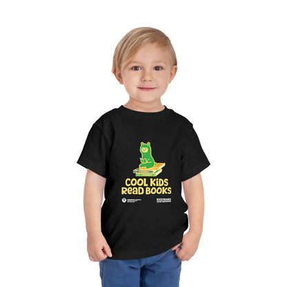Copy of Copy of Toddler Short Sleeve Tee : Books are magic 1,000 Books Before Kindergarten