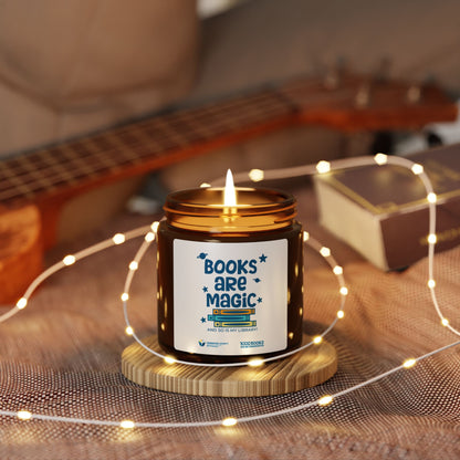 Books are Magic : Scented Soy Candle