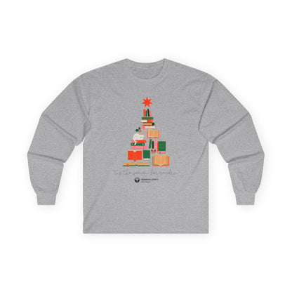 Long Sleeve Tee: 'Tis the Season for Readin'