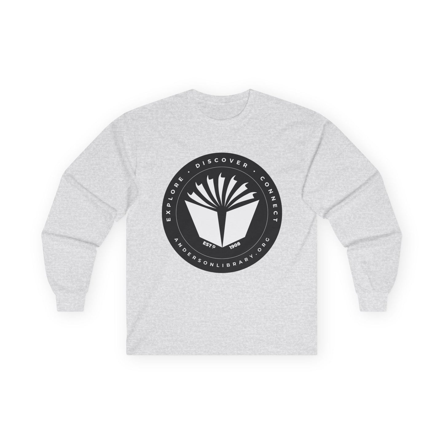 Long Sleeve Tee: B&W Logo