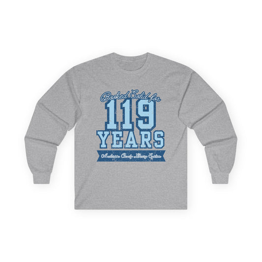 Long Sleeve Tee: 119 Years