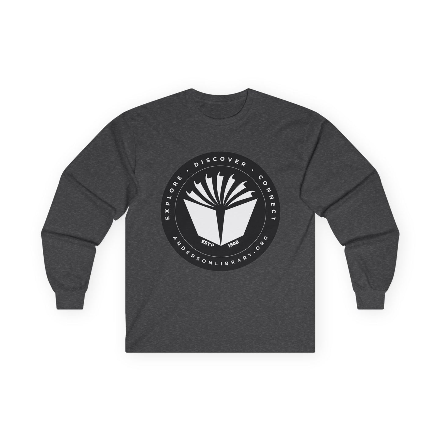 Long Sleeve Tee: B&W Logo