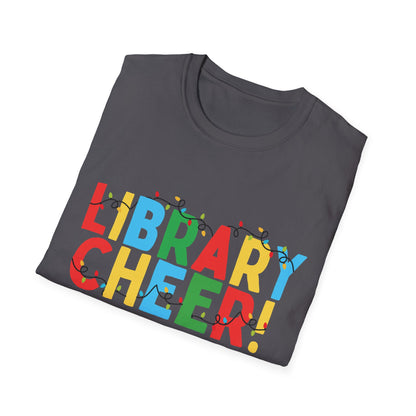 Unisex Softstyle T-Shirt: Library Cheer!