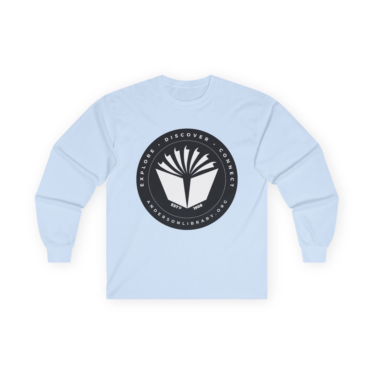Long Sleeve Tee: B&W Logo