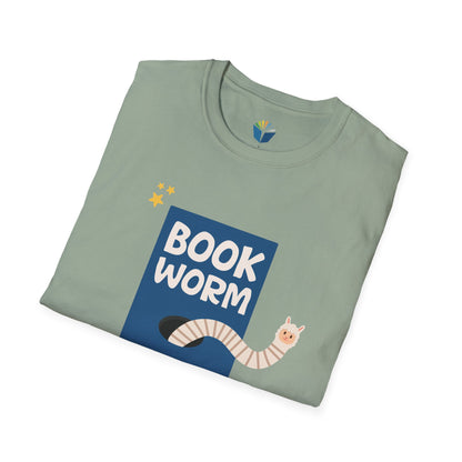 Copy of Unisex Softstyle T-Shirt: BookWorm 1,000 Books Before Kindergarten