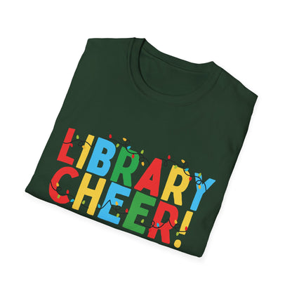 Unisex Softstyle T-Shirt: Library Cheer!