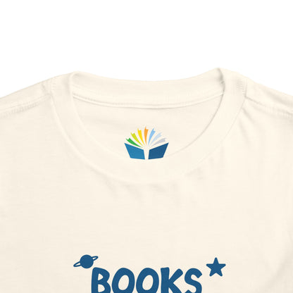Toddler Short Sleeve Tee : Books are magic 1,000 Books Before Kindergarten