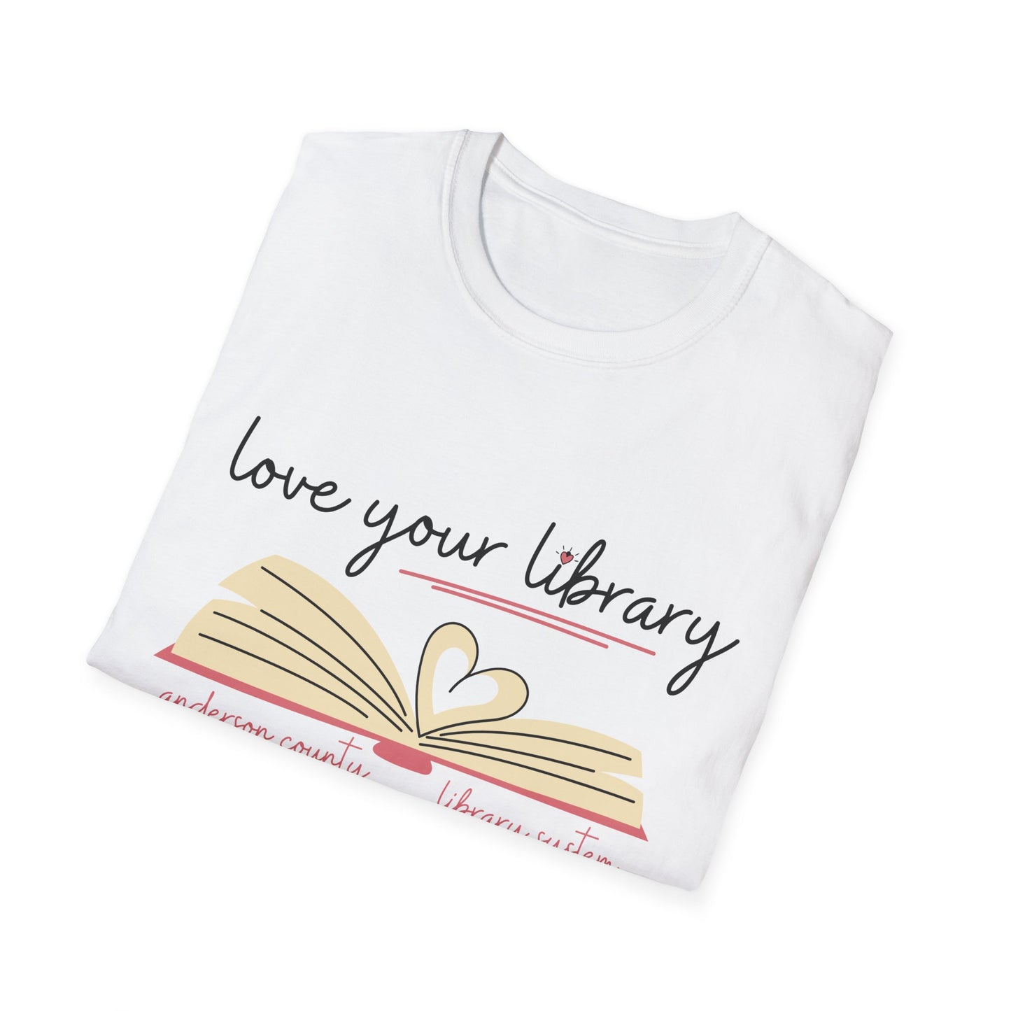 Unisex Softstyle T-Shirt: Love Your Library 2026 Edition