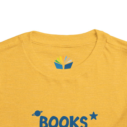 Toddler Short Sleeve Tee : Books are magic 1,000 Books Before Kindergarten