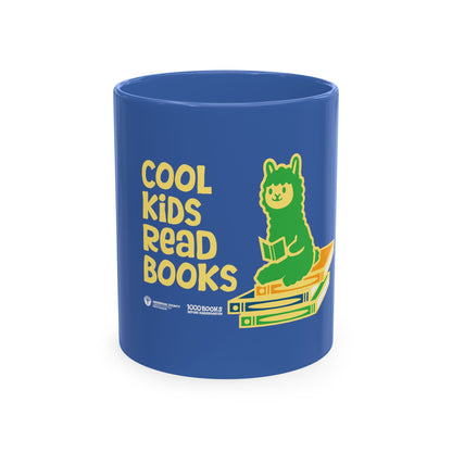 Cool Kids Read Books Ceramic Mug