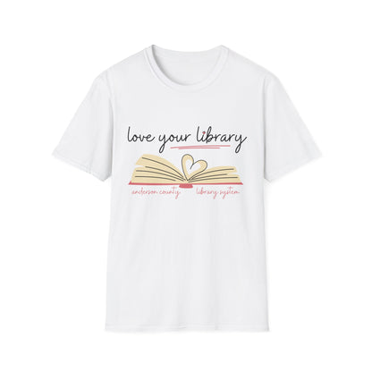 Unisex Softstyle T-Shirt: Love Your Library 2026 Edition
