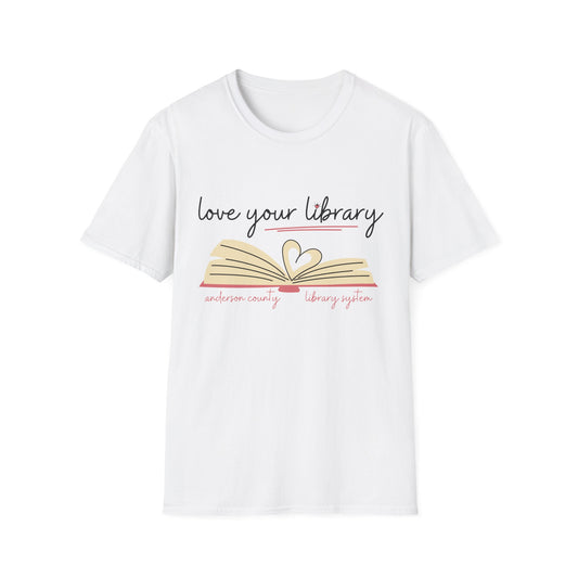 Unisex Softstyle T-Shirt: Love Your Library 2026 Edition