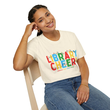 Unisex Softstyle T-Shirt: Library Cheer!