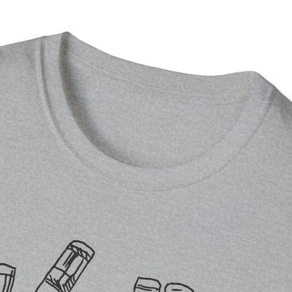 Unisex Softstyle T-Shirt: Friends Design