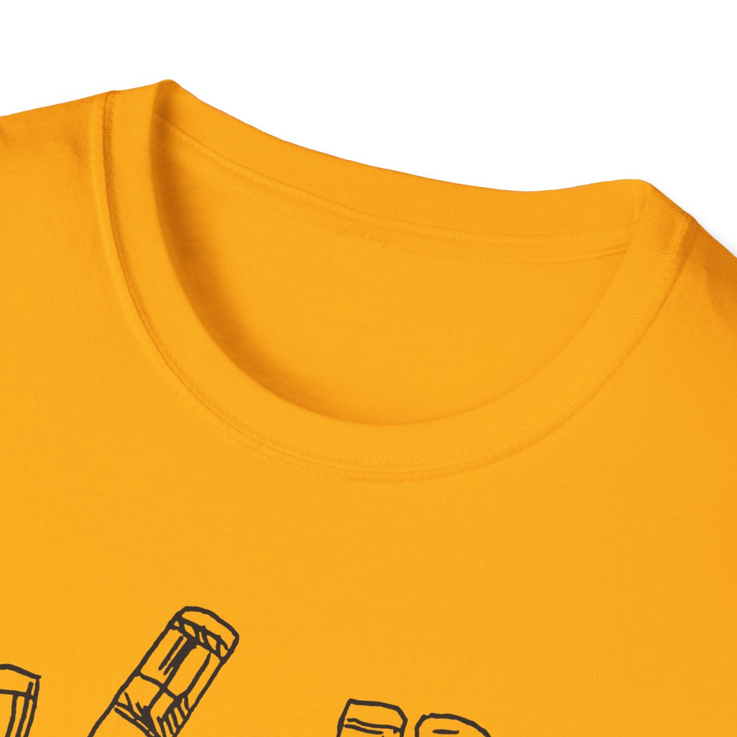 Unisex Softstyle T-Shirt: Friends Design