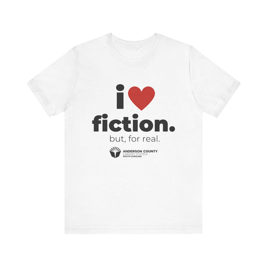 Unisex Softstyle T-Shirt: I Heart Fiction
