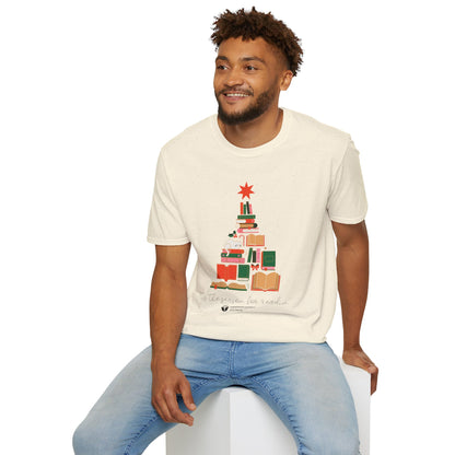 Unisex Softstyle T-Shirt: 'Tis the Season for Readin'