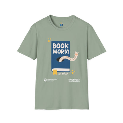 Copy of Unisex Softstyle T-Shirt: BookWorm 1,000 Books Before Kindergarten