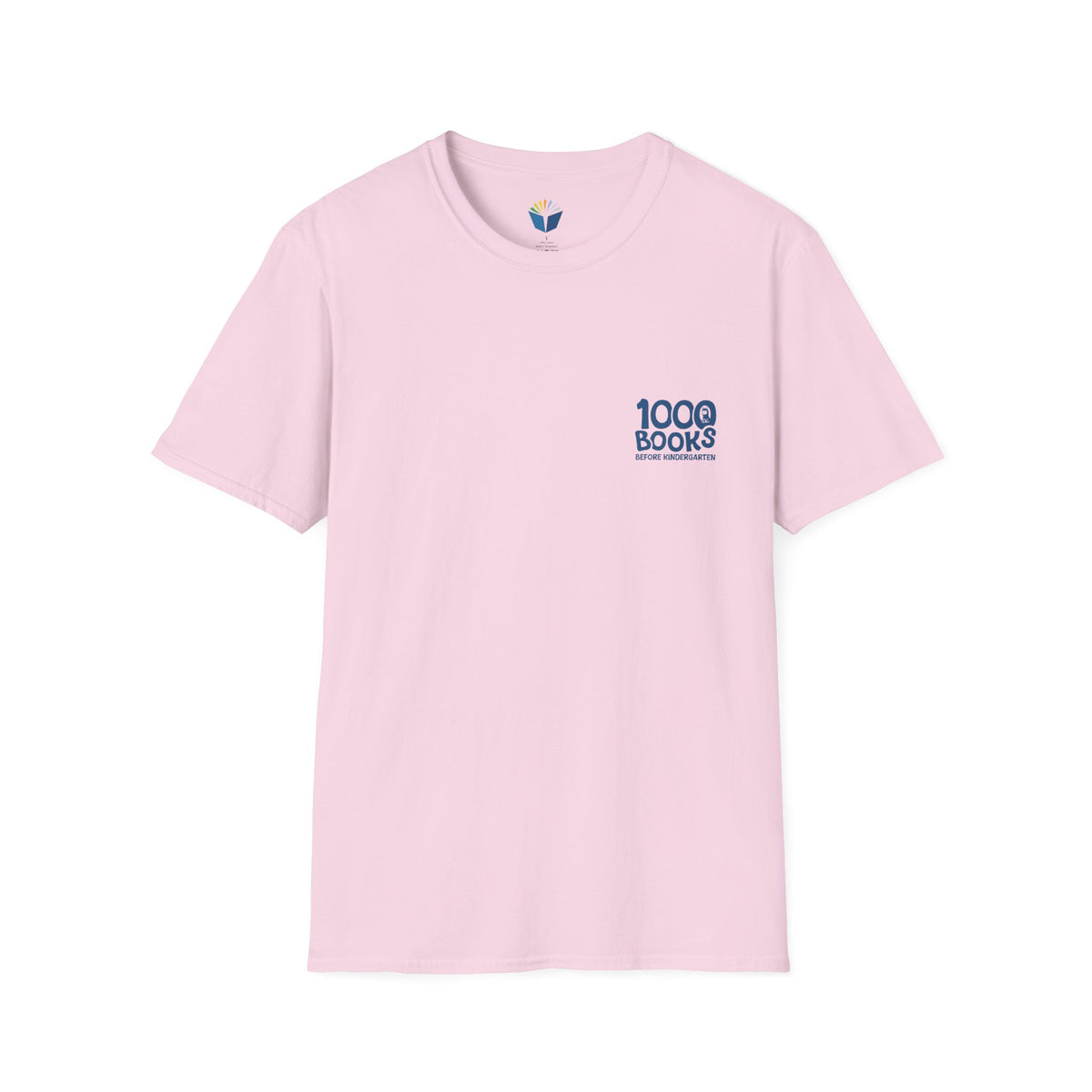 Copy of Unisex Softstyle T-Shirt: BookWorm 1,000 Books Before Kindergarten