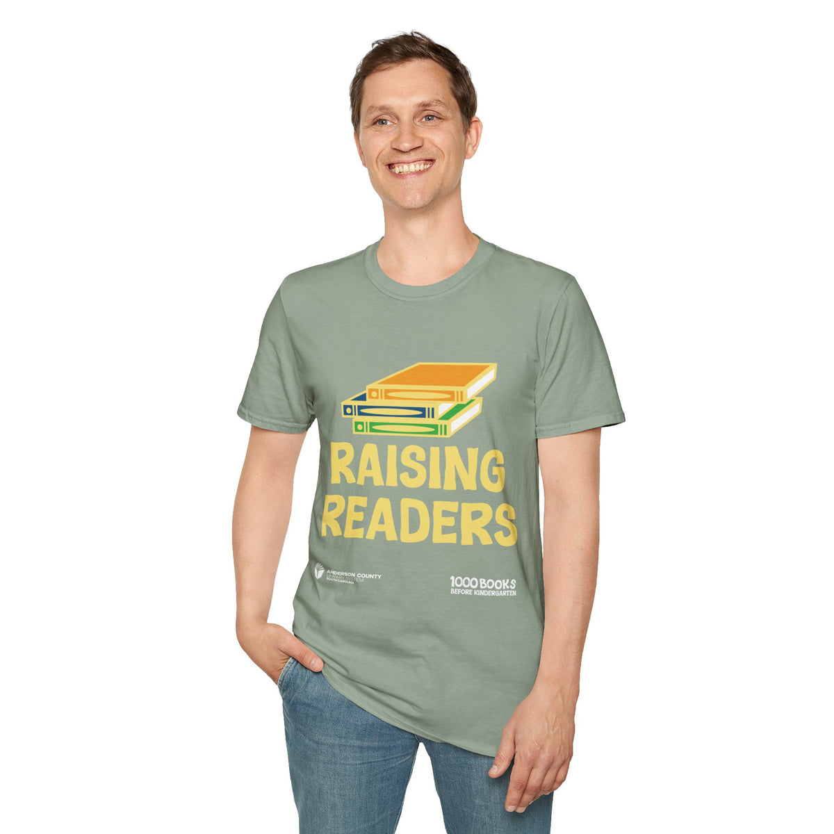 Copy of Copy of Unisex Softstyle T-Shirt: Reading is Fun 1,000 Books Before Kindergarten