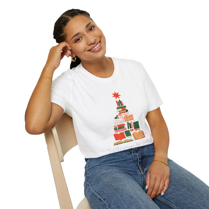 Unisex Softstyle T-Shirt: 'Tis the Season for Readin'